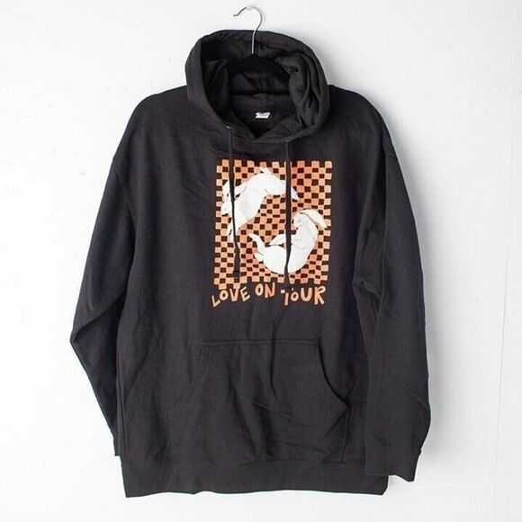 Harry Styles  Love On Tour Rabbits‎ Black Hoodie  Small - Picture 1 of 6